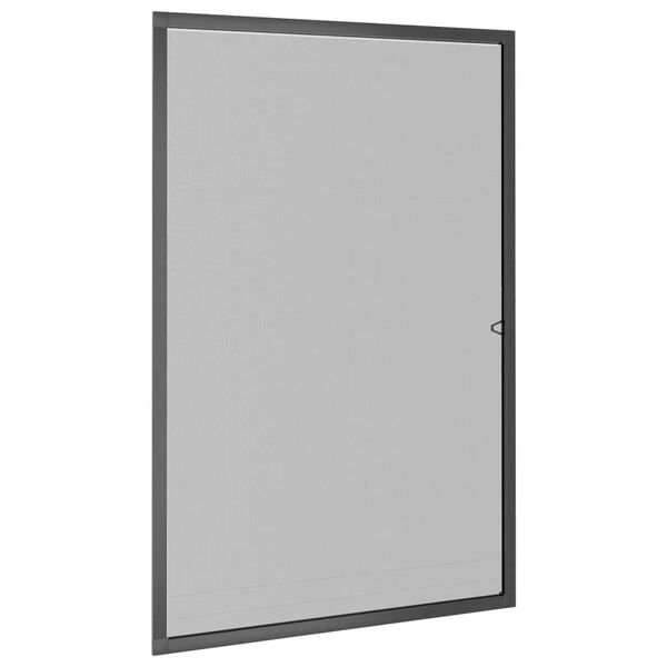 vidaXL Σήτα Εντόμων για Παράθυρα Ανθρακί 90 x 120 εκ.