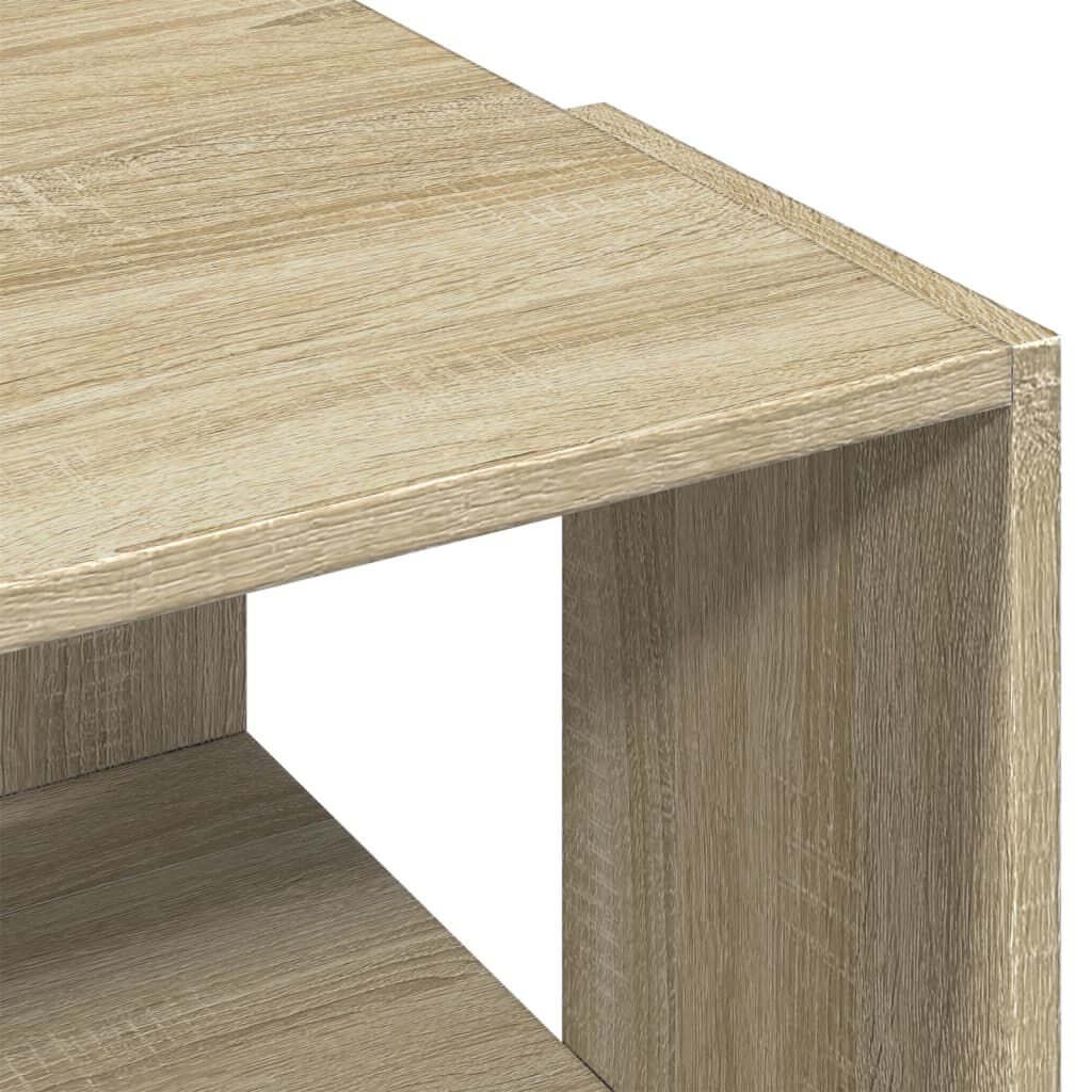 vidaXL Τραπεζάκι Σαλονιού Sonoma Δρυς 89,5x48x30εκ. Επεξεργασμένο Ξύλο