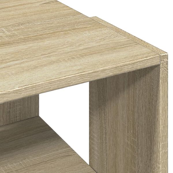 vidaXL Τραπεζάκι Σαλονιού Sonoma Δρυς 89,5x48x30εκ. Επεξεργασμένο Ξύλο