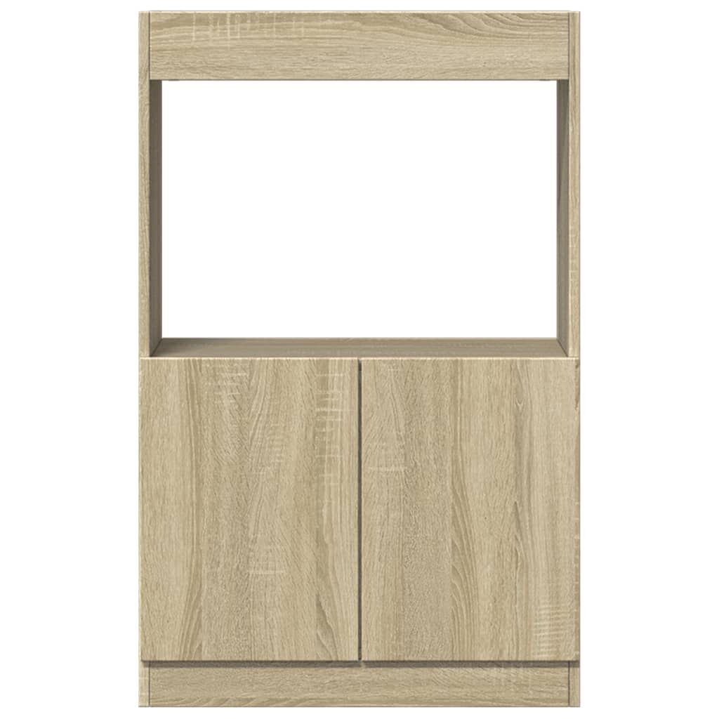 vidaXL Ντουλάπι Sonoma Δρυς 63x33x100 εκ. από Επεξεργασμένο Ξύλο