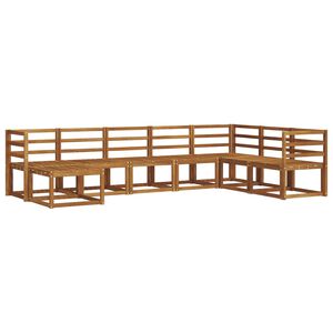 vidaXL &Sigma;&epsilon;&iota;&rho;ά &Kappa;&alpha;&nu;&alpha;&pi;έ &Epsilon;&xi;&omega;&tau;&epsilon;&rho;&iota;&kappa;&omicron;ύ &mu;&epsilon; &mu;&alpha;&xi;&iota;&lambda;ά&rho;&iota; 8 pcs &Phi;&upsilon;&sigma;&iota;&kappa;ό &kappa;&alpha;&iota; &Alpha;&nu;&theta;&rho;&alpha;&kappa;ί