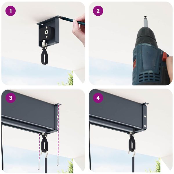 vidaXL &Rho;ό&lambda;&epsilon;&rho; &mu;&epsilon; &kappa;&omicron;&upsilon;&rho;&tau;ί&nu;&epsilon;&sigmaf; &Alpha;&nu;&theta;&rho;&alpha;&kappa;ί 200 x 250 &epsilon;&kappa;. Ύ&phi;&alpha;&sigma;&mu;&alpha; &kappa;&alpha;&iota; &Alpha;&lambda;&omicron;&upsilon;&mu;ί&nu;&iota;&omicron;