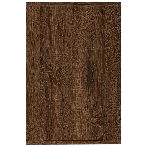vidaXL Έπιπλο Τηλεόρασης Επιτοίχιο Καφέ Δρυς 40x34,5x60 εκ.