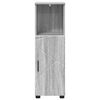 vidaXL Ντουλάπι Μπάνιου Γκρι sonoma 30 x 35 x 95 εκ Επεξεργασμένο ξύλο