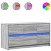 vidaXL Έ&pi;&iota;&pi;&lambda;&omicron; &Tau;&eta;&lambda;&epsilon;ό&rho;&alpha;&sigma;&eta;&sigmaf; &mu;&epsilon; LED &Gamma;&kappa;&rho;&iota; Sonoma 100x34x50 &epsilon;&kappa;. &Epsilon;&pi;&epsilon;&xi;. &Xi;ύ&lambda;&omicron;
