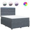 vidaXL &Kappa;&rho;&epsilon;&beta;ά&tau;&iota; Boxspring &mu;&epsilon; &Sigma;&tau;&rho;ώ&mu;&alpha; &Sigma;&kappa;&omicron;ύ&rho;&omicron; &Gamma;&kappa;&rho;&iota; 160x200 &epsilon;&kappa;. &Beta;&epsilon;&lambda;&omicron;ύ&delta;&iota;&nu;&omicron;