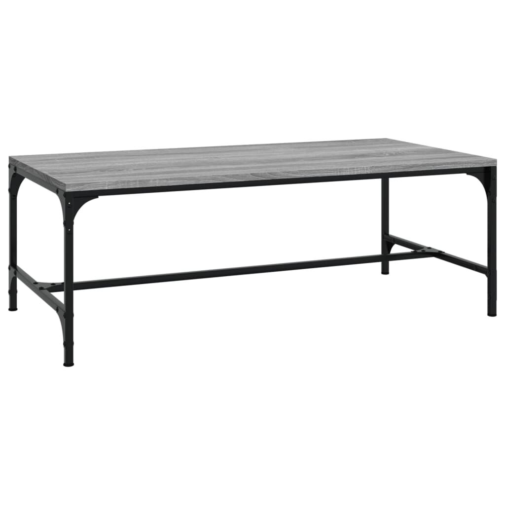 vidaXL Τραπεζάκι Σαλονιού Γκρι Sonoma 100x50x35 εκ. Επεξεργασμένο Ξύλο