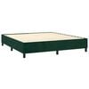 vidaXL &Kappa;&rho;&epsilon;&beta;ά&tau;&iota; Boxspring &mu;&epsilon; &Sigma;&tau;&rho;ώ&mu;&alpha; &Sigma;&kappa;&omicron;ύ&rho;&omicron; &Pi;&rho;ά&sigma;&iota;&nu;&omicron; 160x200&epsilon;&kappa;. &Beta;&epsilon;&lambda;&omicron;ύ&delta;&iota;&nu;&omicron;
