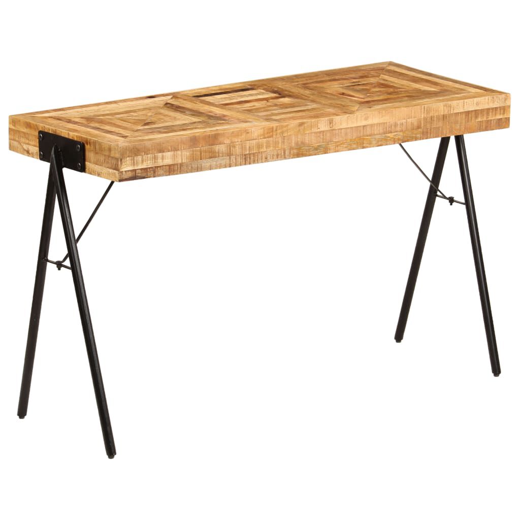 vidaXL Γραφείο 118 x 50 x 75 εκ. από Μασίφ Ξύλο Μάνγκο