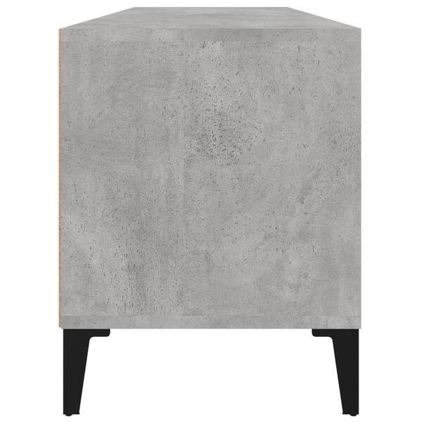 vidaXL Έπιπλο Τηλεόρασης Γκρι Σκυρ. 100 x 34,5 x 44,5 εκ. Επεξ. Ξύλο