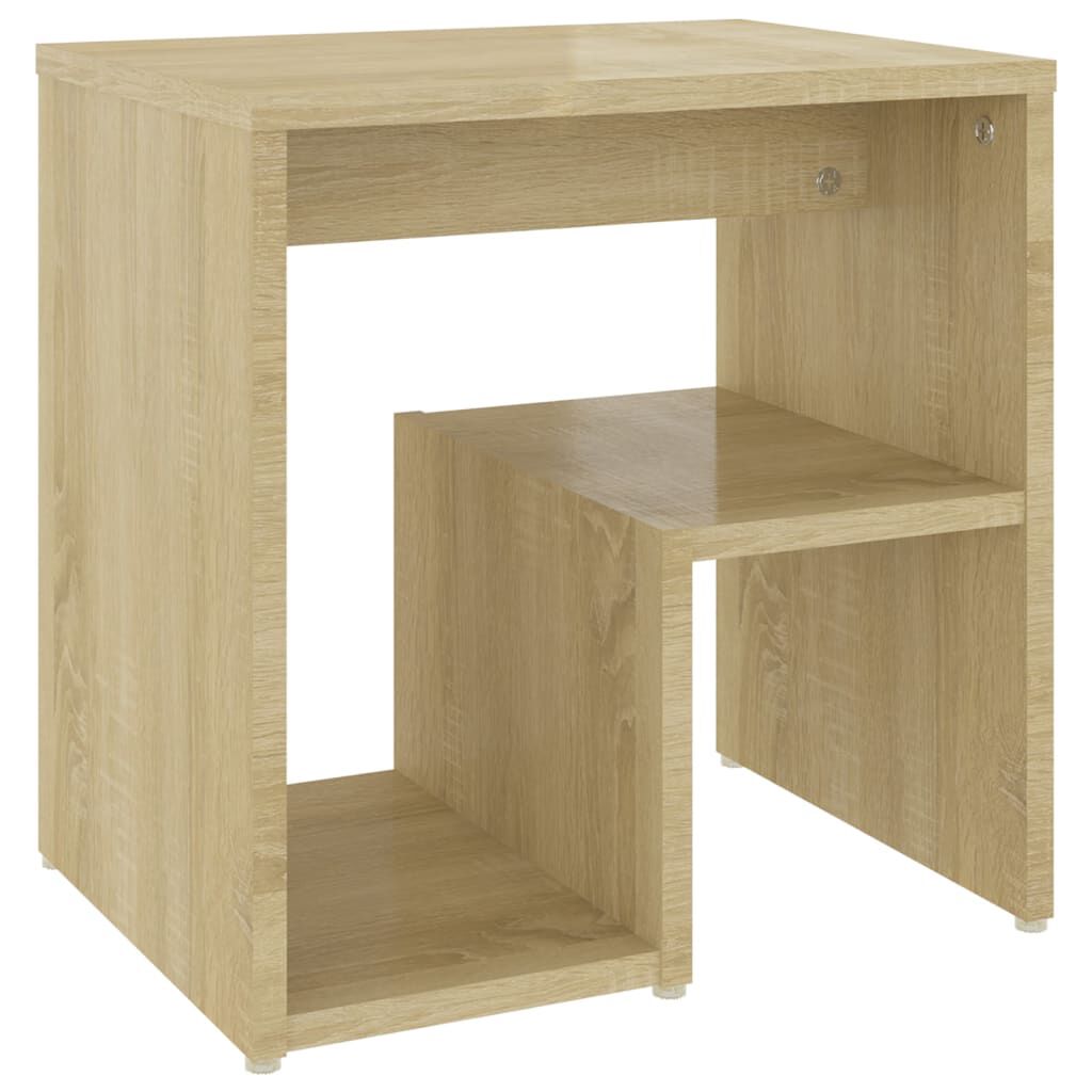 vidaXL Κομοδίνο Sonoma Δρυς 40 x 30 x 40 εκ. από Επεξ. Ξύλο