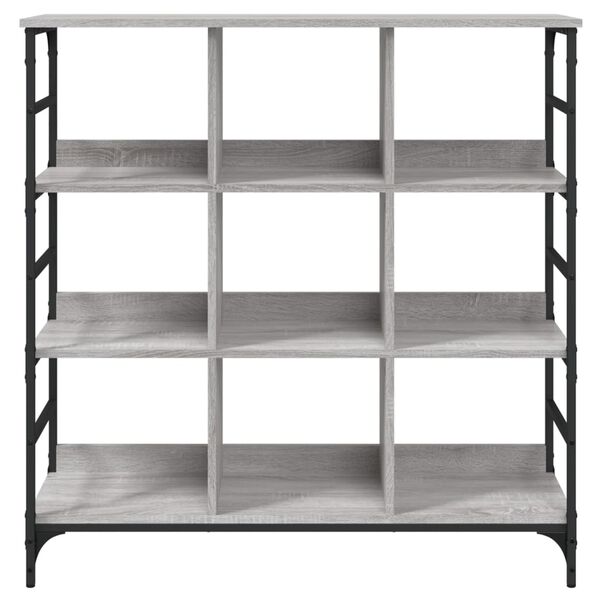 vidaXL Ραφιέρα Γκρι Sonoma 102 x 32 x 103,5 εκ. από Επεξεργασμένο Ξύλο