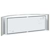 vidaXL Εξωτερικά Φωτιστικά Τοίχου 2 pcs Ασημί 32 x 10 x 10 εκ
