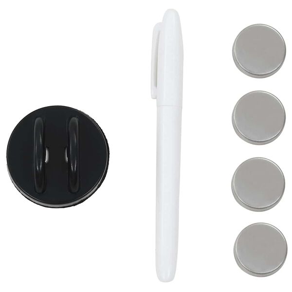 vidaXL &Mu;&alpha;&upsilon;&rho;&omicron;&pi;ί&nu;&alpha;&kappa;&alpha;&sigmaf; &Epsilon;&pi;&iota;&tau;&omicron;ί&chi;&iota;&omicron;&sigmaf; &Mu;&alpha;&gamma;&nu;&eta;&tau;&iota;&kappa;ό&sigmaf; 80 x 60 &epsilon;&kappa;. &Gamma;&upsilon;ά&lambda;&iota;&nu;&omicron;&sigmaf;