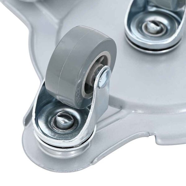 vidaXL Ρόλοι Επίπλων 4 τεμ. με Ανυψωτικό 15,5x15,5x5,5 εκ. Ατσάλι 1000 kg