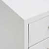 vidaXL Αρχειοθήκη Φορητή Γκρι 28 x 41 x 109 εκ. Μεταλλική