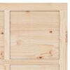 vidaXL Συρόμενη Πόρτα Καφέ 80 x 208 εκ. Μασίφ ξύλο πεύκου