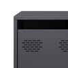 vidaXL Τραπεζάκι Σαλονιού Ανθρακί 101,5x50x43,5εκ Χάλυβα Ψυχρής Έλασης