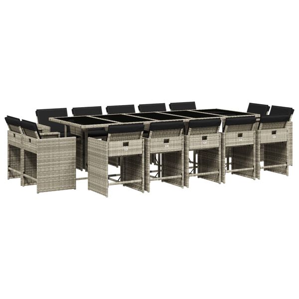 vidaXL &Sigma;&epsilon;&tau; &Tau;&rho;&alpha;&pi;&epsilon;&zeta;&alpha;&rho;ί&alpha;&sigmaf; &Kappa;ή&pi;&omicron;&upsilon; 15 &tau;&epsilon;&mu;. &Alpha;&nu;. &Gamma;&kappa;&rho;&iota; &Sigma;&upsilon;&nu;&theta;. &Rho;&alpha;&tau;ά&nu; &mu;&epsilon; &Mu;&alpha;&xi;&iota;&lambda;ά&rho;&iota;&alpha;