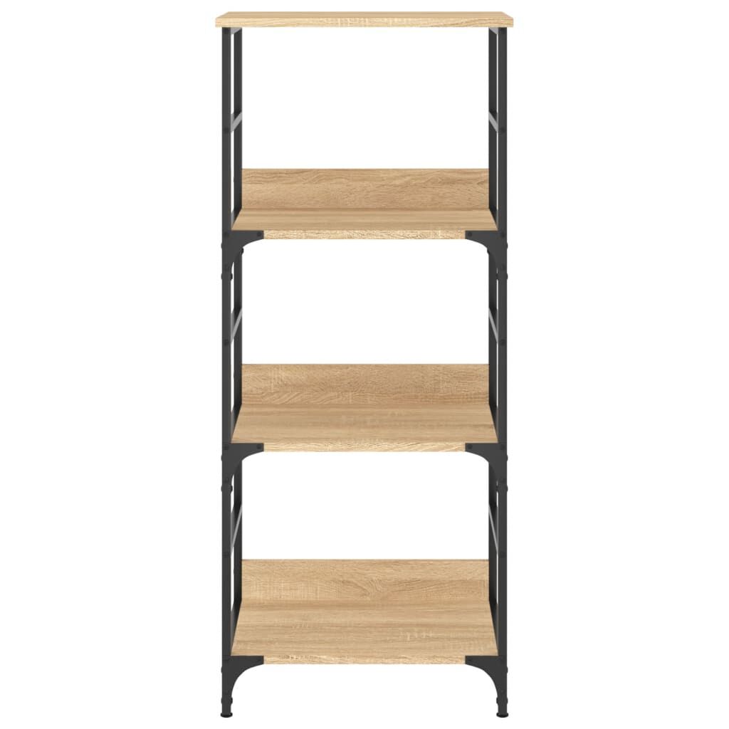 vidaXL Βιβλιοθήκη Sonoma Δρυς 50x33x117,5 εκ. Επεξεργασμένο Ξύλο