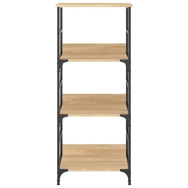 vidaXL Βιβλιοθήκη Sonoma Δρυς 50x33x117,5 εκ. Επεξεργασμένο Ξύλο