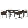 vidaXL &Sigma;έ&tau; &phi;&alpha;&gamma;&eta;&tau;&omicron;ύ &gamma;&iota;&alpha; &kappa;ή&pi;&omicron; &mu;&epsilon; &mu;&alpha;&xi;&iota;&lambda;ά&rho;&iota; 5 pcs &Kappa;&alpha;&phi;έ &sigma;&upsilon;&nu;&theta;&epsilon;&tau;&iota;&kappa;ό &rho;&alpha;&tau;ά&nu;