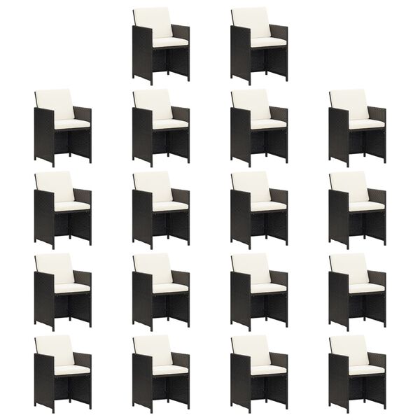 vidaXL &Sigma;&epsilon;&tau; &Tau;&rho;&alpha;&pi;&epsilon;&zeta;&alpha;&rho;ί&alpha;&sigmaf; &Kappa;ή&pi;&omicron;&upsilon; 19 &tau;&epsilon;&mu; &Mu;&alpha;ύ&rho;&omicron; &alpha;&pi;ό &Sigma;&upsilon;&nu;&theta;. &Rho;&alpha;&tau;ά&nu; &mu;&epsilon; &Mu;&alpha;&xi;&iota;&lambda;ά&rho;&iota;&alpha;