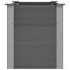 vidaXL Ζαρντινιέρα Υπερυψωμένη Γκρι 100 x 50 x 54 εκ. από WPC