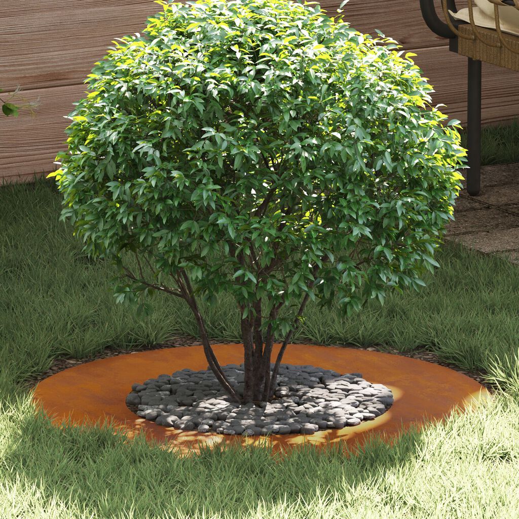 vidaXL Γλάστρα Corten Steel Ατσάλι corten Μεσαίο Διακοσμητικά ένθετα