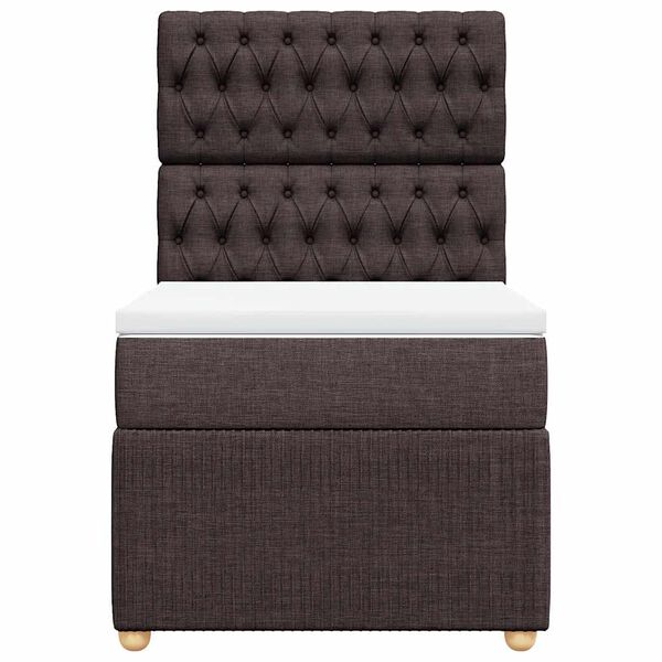 vidaXL &Kappa;&rho;&epsilon;&beta;ά&tau;&iota; Boxspring &mu;&epsilon; &Sigma;&tau;&rho;ώ&mu;&alpha; &Sigma;&kappa;&omicron;ύ&rho;&omicron; &Kappa;&alpha;&phi;έ 90x200 &epsilon;&kappa;. &Upsilon;&phi;&alpha;&sigma;&mu;ά&tau;&iota;&nu;&omicron;