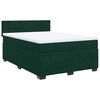 vidaXL &Kappa;&rho;&epsilon;&beta;ά&tau;&iota; Boxspring &mu;&epsilon; &Sigma;&tau;&rho;ώ&mu;&alpha; &Sigma;&kappa;&omicron;ύ&rho;&omicron; &Pi;&rho;ά&sigma;&iota;&nu;&omicron; 140x200&epsilon;&kappa;. &Beta;&epsilon;&lambda;&omicron;ύ&delta;&iota;&nu;&omicron;