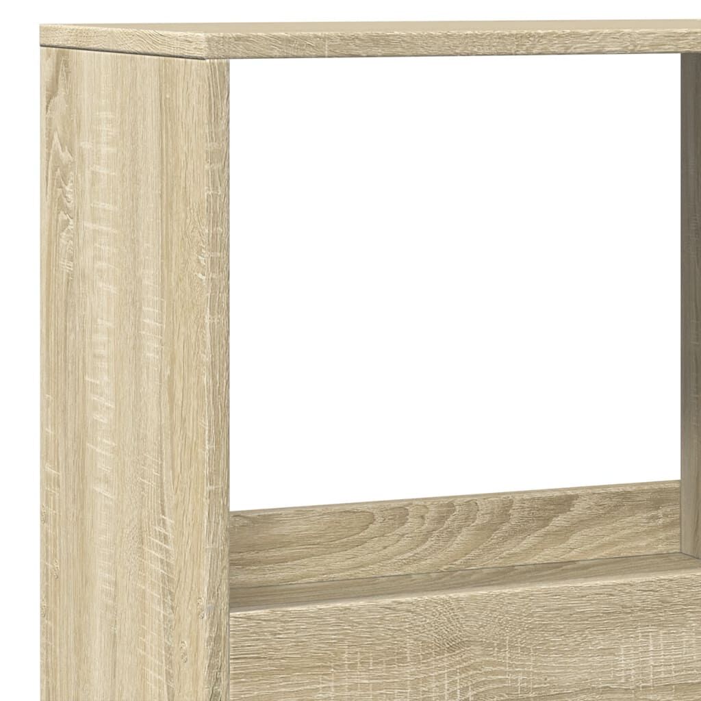 vidaXL Βιβλιοθήκη/Διαχωριστικό Χώρου Δρυς 100x33x175 εκ. Επεξ. Ξύλο