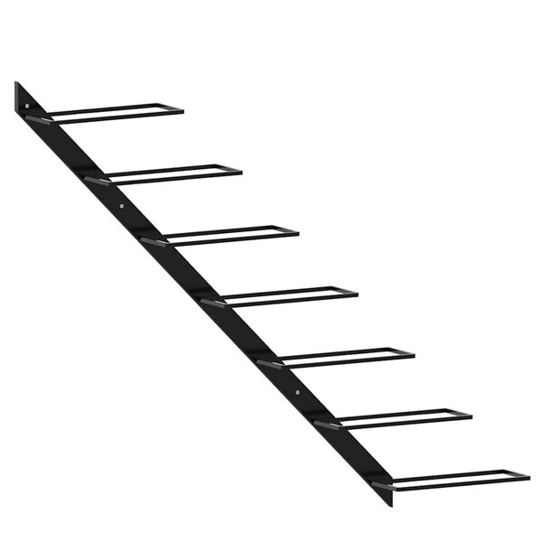 vidaXL &Beta;ά&sigma;&eta; &Kappa;&rho;&alpha;&sigma;&iota;ώ&nu; &Tau;&omicron;ί&chi;&omicron;&upsilon; &gamma;&iota;&alpha; 7 &Phi;&iota;ά&lambda;&epsilon;&sigmaf; &Mu;&alpha;ύ&rho;&eta; &Mu;&epsilon;&tau;&alpha;&lambda;&lambda;&iota;&kappa;ή