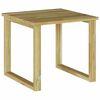 vidaXL Τραπέζι Ξαπλώστρας 3 pcs Καφέ 50.5 x 50 x 46 εκ.