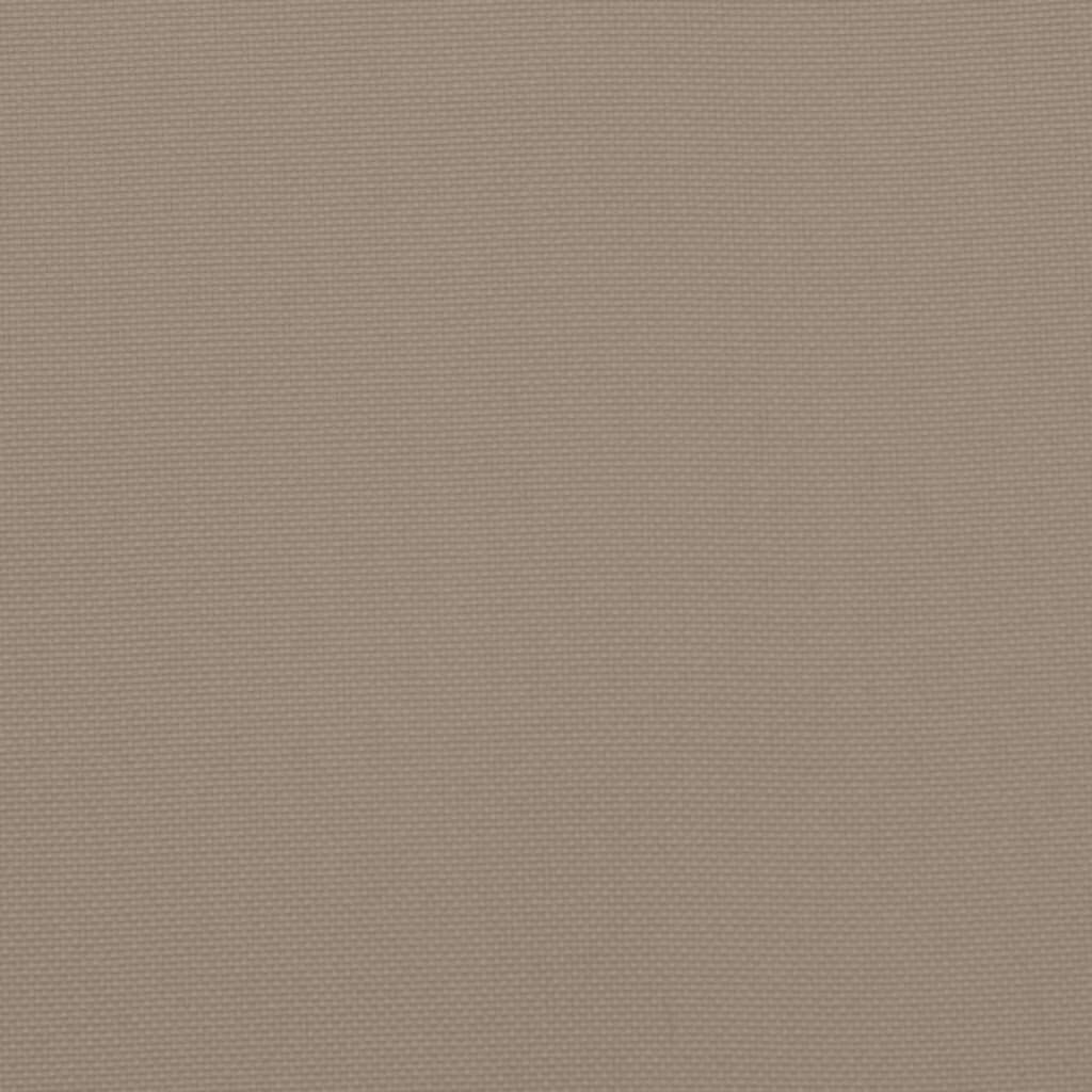 vidaXL Μαξιλάρι Παλέτας Taupe 50 x 40 x 12 εκ. Υφασμάτινο