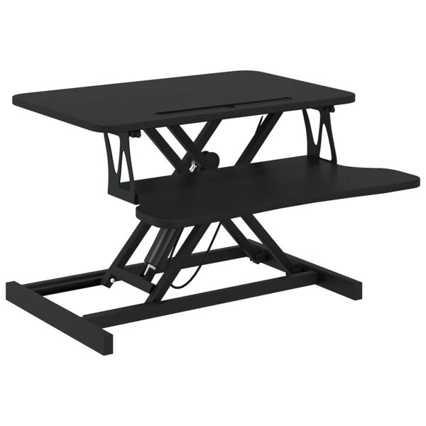 vidaXL Σταθμός Εργασίας Ρυθμιζόμενος 60x40x(13-41,5) εκ. Ατσάλι & Ξύλο