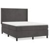 vidaXL &Kappa;&rho;&epsilon;&beta;ά&tau;&iota; Boxspring &mu;&epsilon; &Sigma;&tau;&rho;ώ&mu;&alpha; &Sigma;&kappa;&omicron;ύ&rho;&omicron; &Gamma;&kappa;&rho;&iota; 140x200 &epsilon;&kappa;. &Beta;&epsilon;&lambda;&omicron;ύ&delta;&iota;&nu;&omicron;