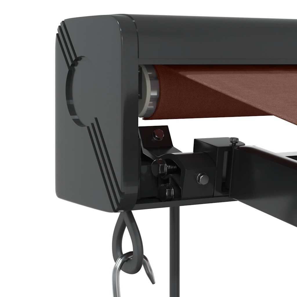 vidaXL Τέντα Πτυσσόμενη Αυτόματη Καφέ 300x250 εκ.