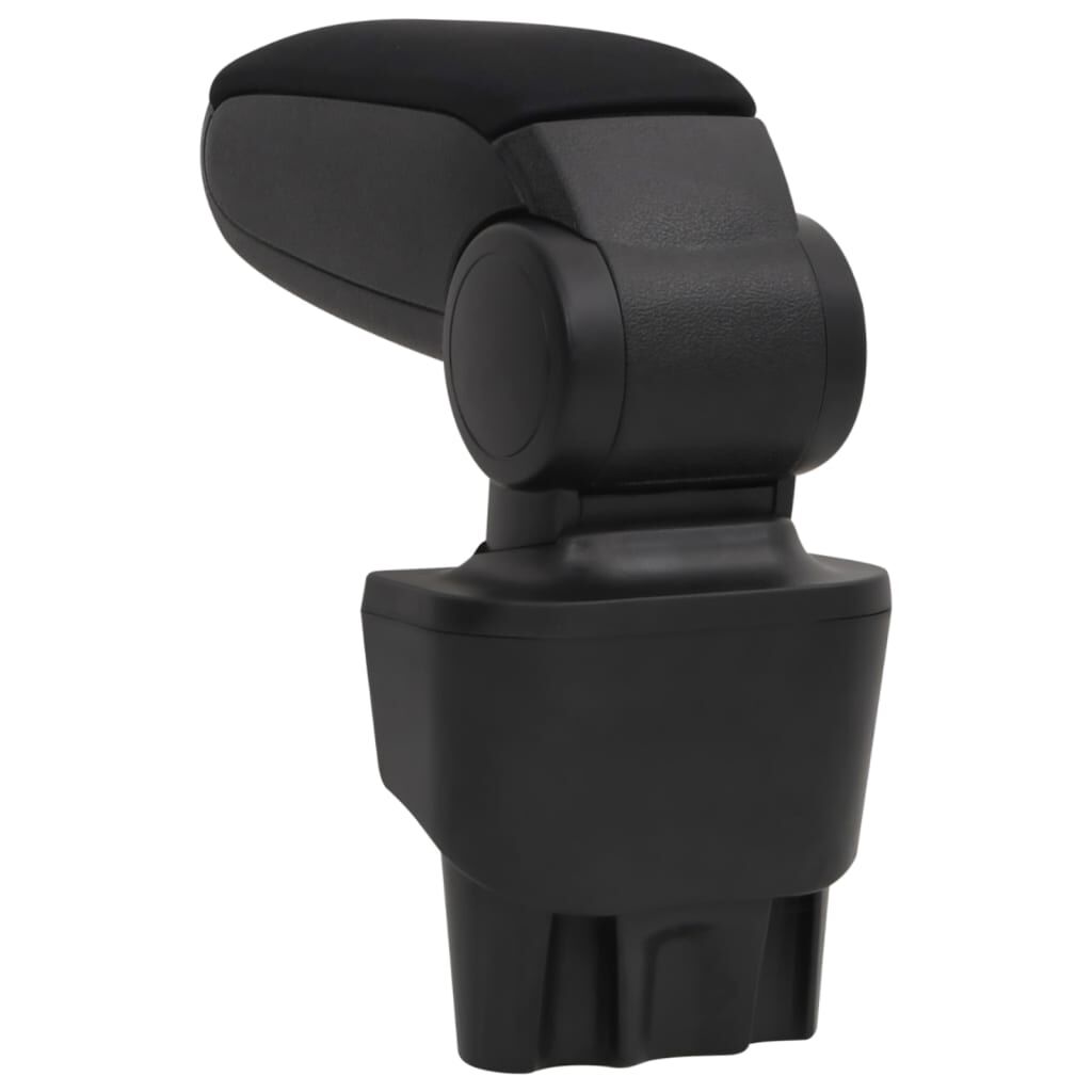 vidaXL Τεμπέλης Αυτοκινήτου Μαύρος 17 x 32 x (35,5-52) εκ. από ABS