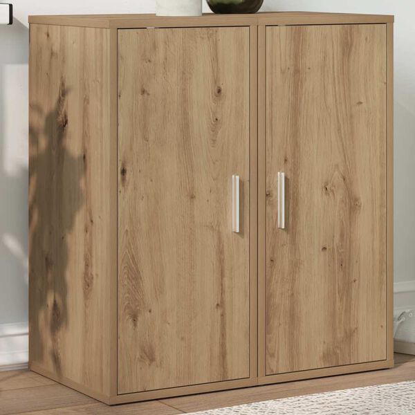 vidaXL Ντουλάπια παπουτσιών 2 τεμ Artisan Oak 32x35x70 cm