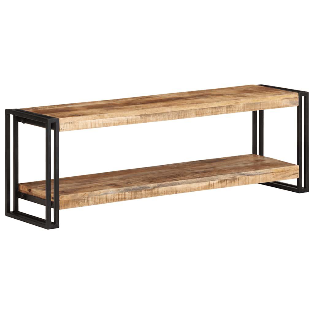vidaXL Έπιπλο Τηλεόρασης 120 x 30 x 40 εκ. από Ακατέργαστο Ξύλο Μάνγκο