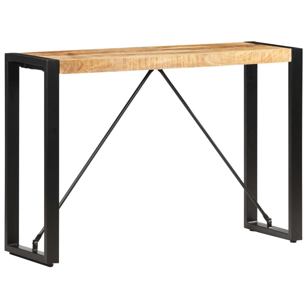 vidaXL Τραπέζι Κονσόλα 110 x 35 x 76 εκ. από Μασίφ Ξύλο Μάνγκο
