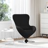 vidaXL Κάθισμα-αυγό Μαύρο 63 x 73 x 90 εκ ύφασμα