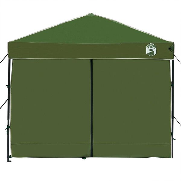 vidaXL Σκηνή Σκίασης Πράσινο 250 x 250 x 227 / 236 / 245 εκ. Ύφασμα Oxford