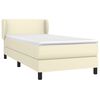 vidaXL &Kappa;&rho;&epsilon;&beta;ά&tau;&iota; Boxspring &mu;&epsilon; &Sigma;&tau;&rho;ώ&mu;&alpha; &Kappa;&rho;&epsilon;&mu; 90x200 &epsilon;&kappa;. &alpha;&pi;ό &Sigma;&upsilon;&nu;&theta;&epsilon;&tau;&iota;&kappa;ό &Delta;έ&rho;&mu;&alpha;