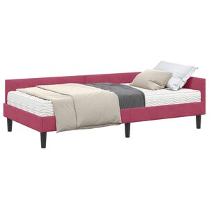 vidaXL &Kappa;&rho;&epsilon;&beta;ά&tau;&iota; &gamma;&omega;&nu;ί&alpha;&sigmaf; &mu;&epsilon; &sigma;&tau;&rho;ώ&mu;&alpha; 2 &tau;&mu;&chi;. &Kappa;ό&kappa;&kappa;&iota;&nu;&omicron; 90 x 190 cm &Beta;&epsilon;&lambda;&omicron;ύ&delta;&omicron;