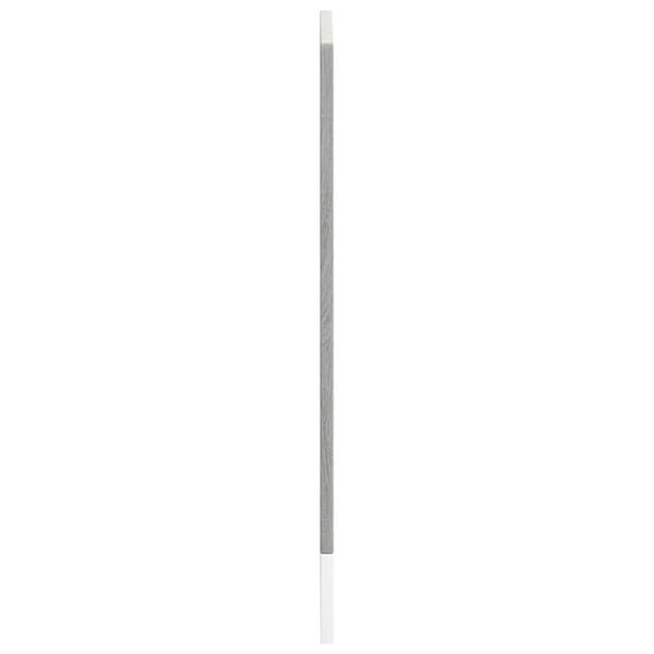 vidaXL Πίνακας πλυντηρίου πιάτων Porto Γκρι Sonoma 60x1,5x67 εκ.