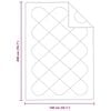 vidaXL Κουβέρτες & Παπλώματα Λευκό 140 x 200 cm Μικροΐνες