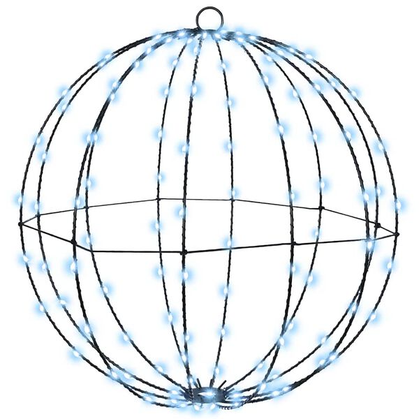 vidaXL &Mu;&pi;ά&lambda;&alpha; &mu;&epsilon; 320 LED 2 pcs &Psi;&upsilon;&chi;&rho;ό &lambda;&epsilon;&upsilon;&kappa;ό 50,5 x 50,5 x 52 &epsilon;&kappa; &Mu;έ&tau;&alpha;&lambda;&lambda;&omicron;