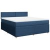 vidaXL &Kappa;&rho;&epsilon;&beta;ά&tau;&iota; Boxspring &mu;&epsilon; &Sigma;&tau;&rho;ώ&mu;&alpha; &Mu;&pi;&lambda;&epsilon; 180x200 &epsilon;&kappa;. &Upsilon;&phi;&alpha;&sigma;&mu;ά&tau;&iota;&nu;&omicron;